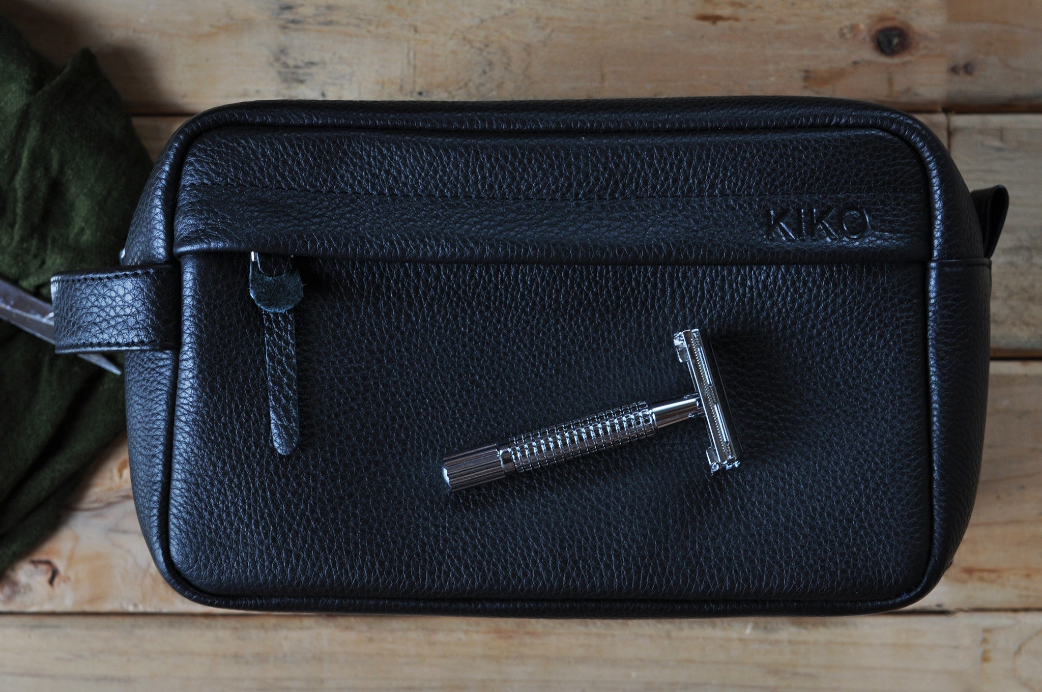 Naira's Leather Travel Kit | Everyday Dopp Bag