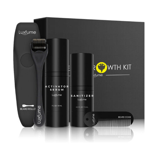Beard Growth Kit for Men – Thicken, Fill & Strengthen Your Beard
