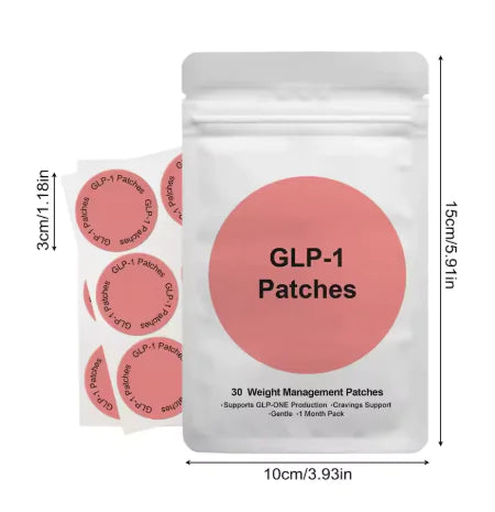 Slim & Trim Support Patches | Natural Wellness Boost with Ginger & Rose Oil