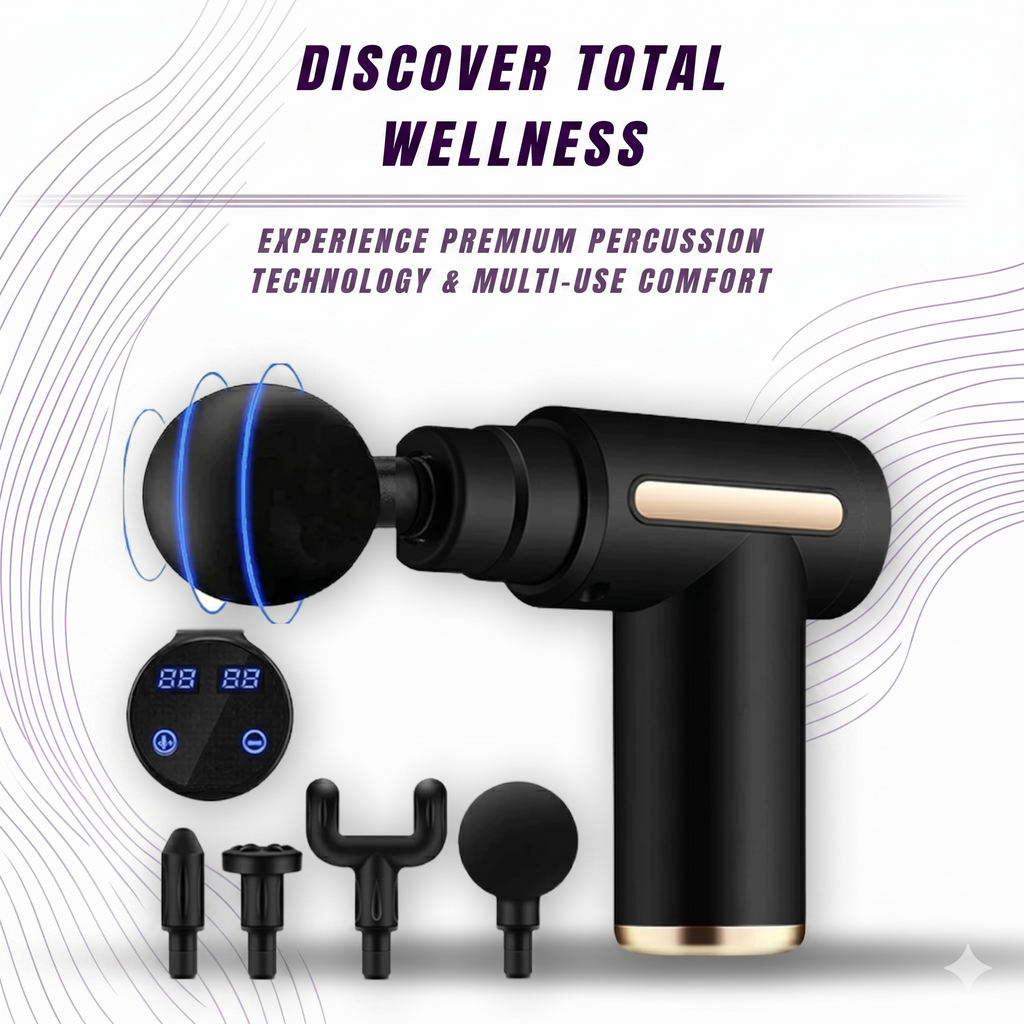 Naira's Recovery Massage Gun | Compact Muscle Reset