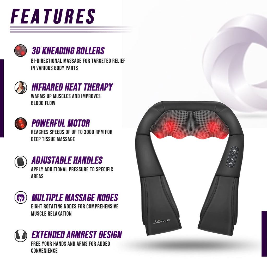 Naira's Heated Neck Reset | Shoulder Massager