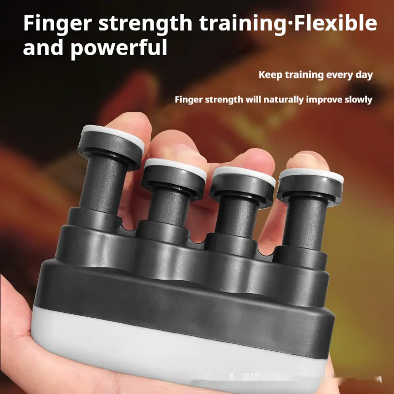 Adjustable Finger Strength Trainer | Grip Builder for Musicians & Athletes