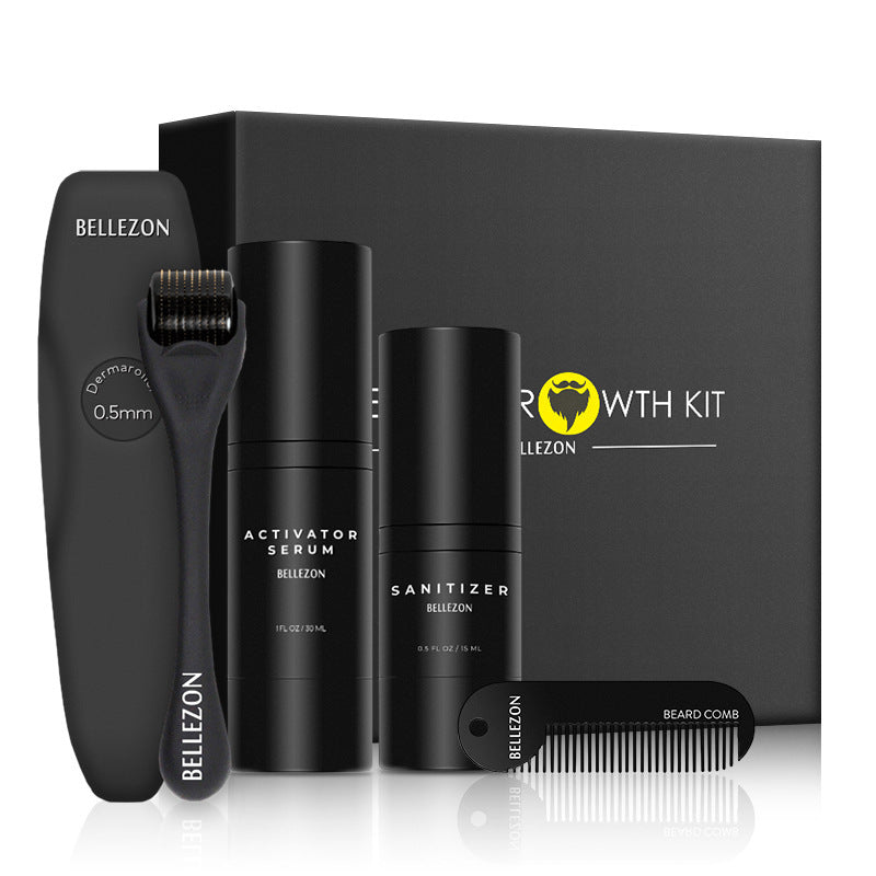 Beard Growth Kit for Men – Thicken, Fill & Strengthen Your Beard
