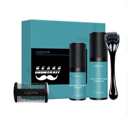 Beard Growth Kit for Men – Thicken, Fill & Strengthen Your Beard